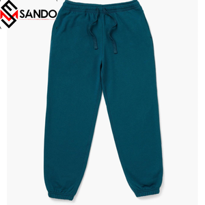 Venta caliente Unisex alto algodón Jogger pantalones logotipo personalizado patrón recto Fitness pantalones de chándal Casual hombres chándales hechos de lona - Product Image 1