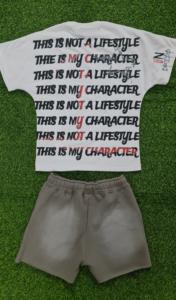 Venta al por mayor transpirable mujeres dos piezas manga corta Boxy camiseta con pantalones cortos conjuntos Fitness Outfit mujeres Twin Sets - Product Image 4