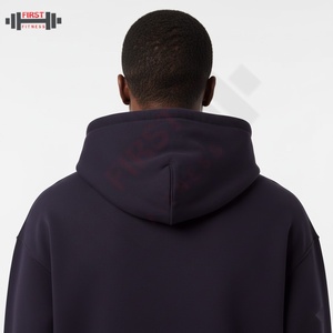 ชุดวอร์มผ้าเกล็ดปลาผ้าเฟรนช์ไซส์โอเวอร์ไซส์กางเกงผ้าระบายเหงื่อผ้าเฟรนช์ซีดฝนแดดสำหรับฤดูหนาว - Product Image 4