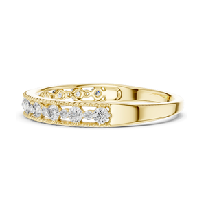 Bague pour femme en diamant de laboratoire de 0,248 carats, clarté VVS-VS EF, or 18 carats, 14 carats, 10 carats et argent 925, or rose, or jaune, or blanc - Product Image 6