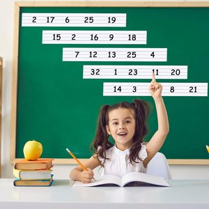 <span class=keywords><strong>Outus</strong></span> 96 Dải Cai Trị câu dải, 3x24 inch dải cho giáo viên từ câu Lót Nhiều Màu cho học sinh trung học - Product Image 4