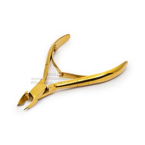 Pinces à cuticules professionnelles en acier inoxydable de haute qualité lames tranchantes coupe-cuticules à ongles luxueux boîte emballée personnalisable - Product Image 3