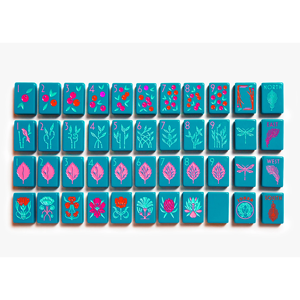 Jeu de société Mahjong en acrylique à 4 joueurs, personnalisé et coloré, avec quatre couches de divertissement 160 American Mah Jong Tiles - Product Image 1