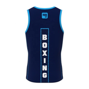 Débardeur unisexe respirant et ajusté pour les athlètes de boxe, conçu pour les entraînements de haute intensité avec tissu extensible anti-humidité - Product Image 4