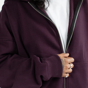 Sudadera con capucha de forro polar de algodón 100% pesado Unisex con logotipo personalizado de alta calidad para estampado de hojaldre de gran tamaño para ropa de invierno de hombre - Product Image 2