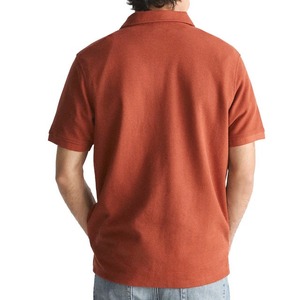 Haute qualité à manches courtes grande taille pour Polo pour hommes décontracté séchage rapide sensation de fraîcheur évacuation de l'humidité couleur unie personnalisé - Product Image 3