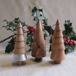 Último diseño Ecológico Árbol de Navidad de madera maciza para decoración de festivales Hecho a mano Tamaño personalizado a precio - Product Image 6