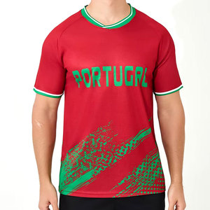 Camiseta de Fútbol Personalizada, Ajuste Personalizado, Unisex, Ligera, Manga Corta, Alta Calidad, Transpirable, Ropa Deportiva de Verano - Product Image 4