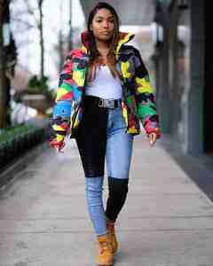 Veste d'hiver matelassée pour femmes en gros, nouvelle conception de veste courte pour femmes, prix abordable, vestes d'hiver chaudes - Product Image 5