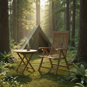 Premium Modern Eco-Friendly Teak <b>Wood</b> <b>Arm</b> <b>Chair</b> for Restaurant Dining and Outdoor Use - Product Image 3