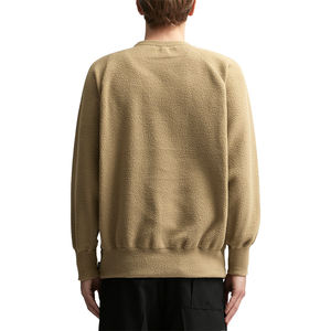 Custom <b>Men's</b> Regular Fit Pullover High Quality Drop Shoulder Casual Crew Neck <b>Sweatshirt</b> Polyester/Cotton Embroidered Winter - Product Image 4