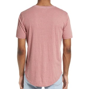 <b>Mens</b> Slim Fitted Gym Athletic <b>T</b>-<b>Shirt</b> <b>Longline</b> Raglan Sleeve - Product Image 2