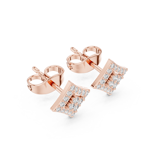 Boucles d'oreilles pendantes S925 Sterling Sparkling Diamond Wedding Jewelry Women's Round Brilliant Cut - Product Image 2