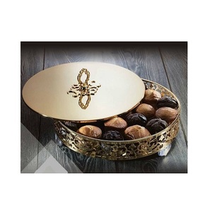 Caja de dulces acrílica hecha a mano con tapa de mármol, servidor de dulces de tamaño y forma personalizado para uso en fiestas de bodas - Product Image 6