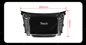 MEKEDE Unità Principale Multimediale Stereo Android con Navigatore GPS e Car-play per Hyundai I30 Elantra GT 2011-2017 da 7 Pollici - Product Image 3