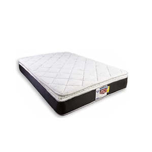 ที่นอนลมแบบถอดได้สปริงขนาดควีนส์แบบไฮบริดรีดขึ้นแบบสุญญากาศสองชั้นแบบม้วนเก็บได้ในกล่อง - Product Image 3