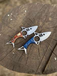 Cuchillo de Bolsillo para Caza y Actividades al Aire Libre, Bajo MOQ, Gran Venta, Precio Bajo, Hecho a Mano, Acero de Damasco, Plegable - Product Image 5