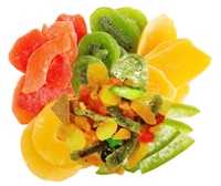Vente en gros d'usine, fruits déshydratés en vrac, banane, kiwi, figue, datte rouge, pomme, fraise, fruits déshydratés mélangés, fruits en mélange