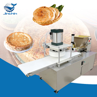 Machine automatique de formage de bases de pizza, machine commerciale entièrement automatique pour la fabrication de pains plats, formage uniforme pour boulangerie