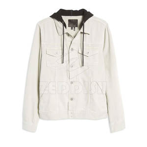 Veste d'hiver pour hommes au design personnalisé Nouveau design 2025 Veste en jean pour hommes Services OEM de haute qualité - Product Image 1