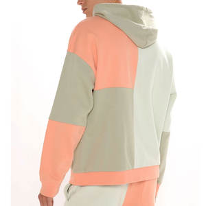 Sweat à capuche décontracté personnalisé pour homme avec logo imprimé, en polaire polyester/coton pour l'hiver - Anti-boulochage et séchage rapide, teinture unie - Product Image 3