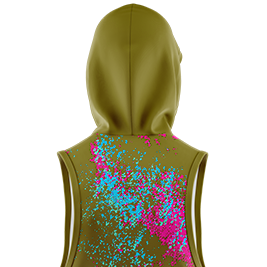 <b>Men's</b> Casual Winter <b>Sleeveless</b> <b>Hoodie</b> Fashionable Embroidered Fleece Pullover Embossed Printing Solid Design Basketball Hoodies - Product Image 5