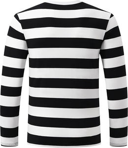 เสื้อยืดแขนยาวผ้าฝ้าย100% ทรงหลวมสำหรับผู้ชายพิมพ์โลโก้แบบกำหนดเองเสื้อยืดแขนยาวจำนวนมาก - Product Image 2