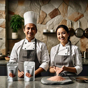 เกลือหิมาลายันสีชมพูอ่อนสำหรับทำอาหารธัญพืชหยาบแบบแพ็กแร่ธาตุวิตามินเข้มข้นเข้มข้นสำหรับทำอาหารได้รับการอนุมัติจากแล็บ - Product Image 1