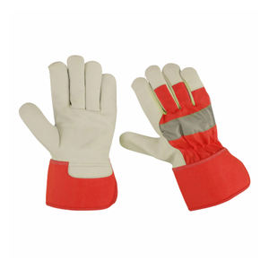 Guantes de seguridad de invierno al por mayor, transpirables, de cuero, con puños sueltos para trabajos de soldadura industrial, paquete de 2026 - Product Image 2