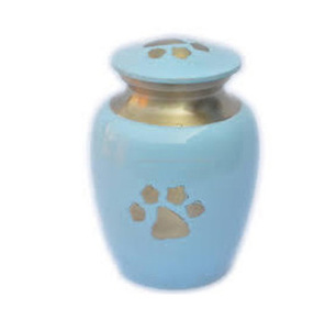 Modern Stylish Small Brass Cremation <b>Urn</b> Classic Design for <b>Pet</b> <b>Ashes</b> Wholesale Funeral Supplies Decorative <b>Urn</b> - Product Image 3