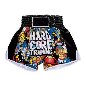 2025 Short MMA pour hommes de haute qualité Impression de logo personnalisé Sublimation extensible Prix de vente en ligne Respirant Oversize avec OEM - Product Image 3