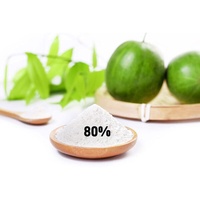 Nieuwe Trend 100% Zuiver Natuurlijk Voedingsmiddelkwaliteit Monniksvruchtenextract Poeder met Mogroside V Fles- & Trommelverpakking