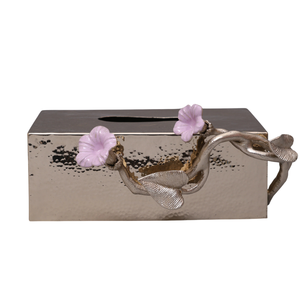 Antique métal cuivre carré boîte à mouchoirs porte-serviettes organisateur pour hôtel Restaurant vaisselle en vente accessoire - Product Image 4