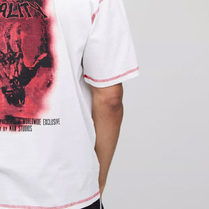 Vente en gros du fabricant T-shirt pour hommes T-shirt en coton lourd T-shirt d'impression numérique surdimensionnée personnalisée Concevez le vôtre! - Product Image 2