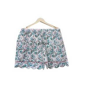 Conjunto de pijama corto de algodón para mujer de lujo romántico, pijama corto informal transpirable y suave con material cómodo - Product Image 2