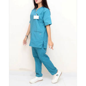 Trajes de fregado médico personalizados del fabricante de Pakistán con opciones OEM ODM y soporte MOQ para médicos y enfermeras por BS 2026 - Product Image 4