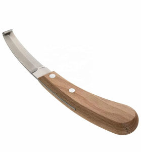 Couteau à sabot réutilisable à double tranchant avec manche en plastique ou en bois disponible dans les deux options - Product Image 5