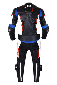Traje de moto de cuero genuino de servicio OEM, traje profesional de protección cómoda de alta calidad, traje de carreras de automóviles para motocicletas - Product Image 5