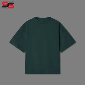 OEM ODM personalizado 100% algodón unisex camiseta bajo MOQ hombres en blanco cuello redondo Camiseta con personalizar la impresión del logotipo - Product Image 5