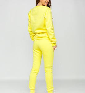 Conjunto Deportivo de Invierno de 2 Piezas, Unisex, Transpirable, de Alta Calidad, con Logotipo Personalizado, Diseño Sólido, Tallas Grandes para Mujer, Venta al Por Mayor, 100% Algodón - Product Image 6