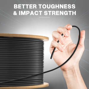 Filament coloré ELEGOO RAPID 1KG 1,75 mm PLA Plus, divers matériaux y compris ABS, PA, PP, Nylon, et service de traitement par extrusion. - Product Image 4