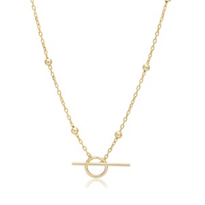 สร้อยคอจี้ดีไซน์เก๋ไก๋รูปทรงแท่งโซ่แบบกลวง งานแฮนด์เมดจากตุรกี เงินแท้ 925 - Product Image 1