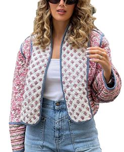 Chaqueta Acolchada Informal de Color Sólido para Mujer, Ropa de Calle, Nueva Moda, Transpirable, Resistente al Viento, Impermeable, Reversible, Acabado de Nailon - Product Image 3