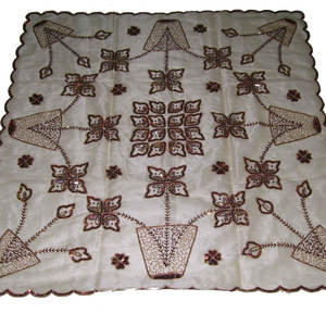 Mantel de mesa de tejido de diseñador, mantel transparente elegante hecho de tela de tejido de primera calidad, mantel decorativo para comedor - Product Image 1