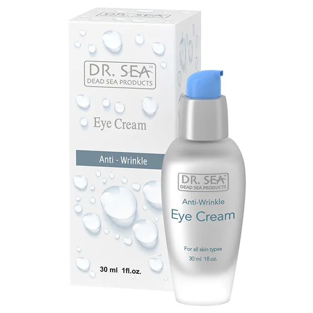 Anti Wrinkle Eye Cream by Dr. SEA Cosmetics Dead Sea Scin Care Products Israel Certified Free Samples Fast Delivery