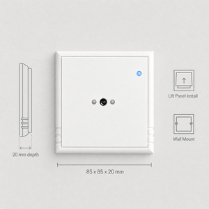 Lector de Tarjetas de Control de Acceso Inteligente sin Contacto con Código QR para Protocolo Wiegand, Distancia de Lectura de 8 cm, Compatible con Tarjetas - Product Image 6