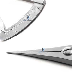 Calibrador CastroViejo, herramienta de medición dental quirúrgica de 20mm para implantes de microcirugía y aplicaciones de precisión oftálmica - Product Image 5