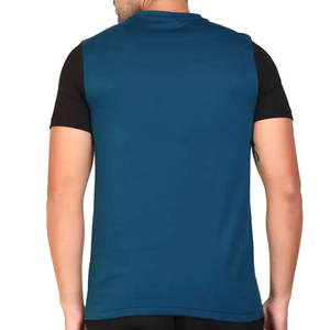 T-shirt technique à séchage rapide de haute qualité pour hommes, vêtements de sport décontractés en coton avec caractéristiques anti-rides et respirantes - Product Image 3