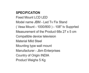 Carro de TV de uso comercial con ruedas de bloqueo y placa de montaje ajustable para una movilidad suave y versatilidad de pantalla de la India - Product Image 6