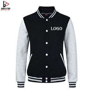 Blouson universitaire personnalisable pour homme en laine de haute qualité, style Y2K, avec manches en chenille véritable, coupe fine, style urbain - Product Image 3